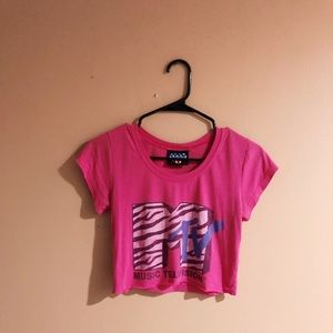 vintage mtv crop top